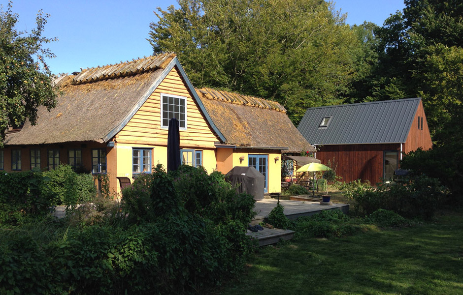 arkitekt tilbygning hus på landet